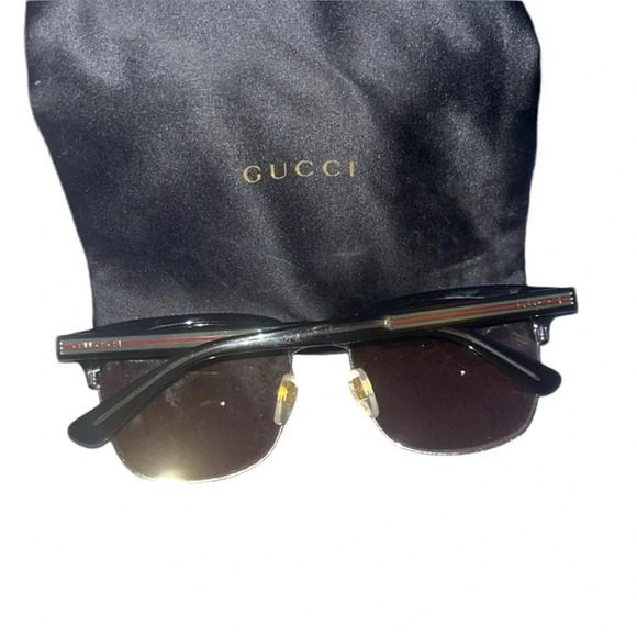 Vintage Gucci Wayfair Style Sunglasses With Case main image 4